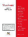 ViewSonic Projector PJD5112 owners manual user guide