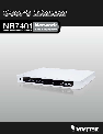 Vivotek DVR NR7401 owners manual user guide