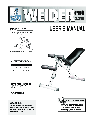 Weider Home Gym PRO 125 owners manual user guide