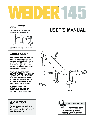 Weider Home Gym WEBE06110 owners manual user guide