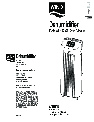 Winix Dehumidifier 871 owners manual user guide