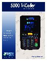 Worth Data Barcode Reader 5000 owners manual user guide