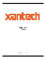 Xantech Electronic Accessory HDMI3X1 owners manual user guide