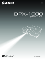 Yamaha Projector DPX1000 owners manual user guide