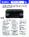 Yamaha Stereo Amplifier DSP-Z11 owners manual user guide