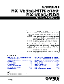 Yamaha Stereo Receiver RX-V595RDS owners manual user guide