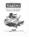 Yazoo/Kees Lawn Mower TYZCS48 owners manual user guide