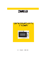 Zanussi Microwave Oven ZM266ST owners manual user guide