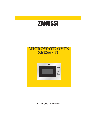 Zanussi Microwave Oven ZM266STG owners manual user guide