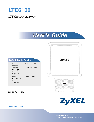 ZyXEL Communications Network Router LTE6100 owners manual user guide