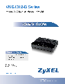 ZyXEL Communications Network Router VMG1312-B owners manual user guide