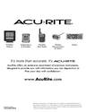Acu-Rite Clock 19956 owners manual user guide