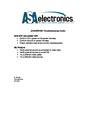 ASA Electronics Computer Monitor JE1029BMK owners manual user guide