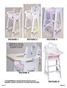 Badger Basket High Chair 01017 owners manual user guide