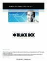 Black Box Computer Hardware LEH1008A owners manual user guide