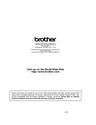 Brother All in One Printer DCP8020 owners manual user guide