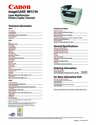 Canon All in One Printer MF5730 owners manual user guide