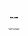 Casio Calculator DT-X8 owners manual user guide