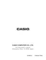 Casio Calculator fx-50F owners manual user guide