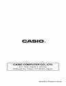 Casio Calculator FX-820MS owners manual user guide