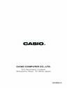 Casio Calculator fx-991ES PLUS owners manual user guide