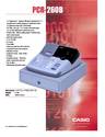 Casio Cash Register PCR-260B owners manual user guide