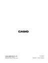 Casio Cash Register TK-7000 owners manual user guide