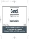 Combi Car Seat 8040 owners manual user guide