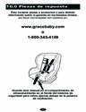 Graco Car Seat ISPC102BA owners manual user guide