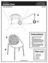 LumiSource High Chair 31105 owners manual user guide