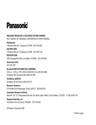 Panasonic Computer Hardware AW-HHD870N owners manual user guide
