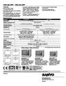 Sanyo Computer Monitor VMC-8114PA owners manual user guide