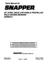 Snapper Computer Monitor NR20500 owners manual user guide