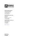 Zebra Technologies Crib Toy P1071336-002 owners manual user guide