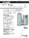 A.O. Smith Water Heater ACMSS00507 owners manual user guide