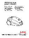 AEG Vacuum Cleaner 460 owners manual user guide