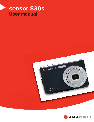 AGFA Digital Camera 830s owners manual user guide