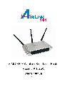 Airlink101 Network Router AR525W owners manual user guide