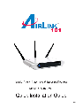 Airlink101 Network Router AR625W owners manual user guide