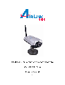 Airlink101 Security Camera AIC250W owners manual user guide