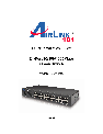 Airlink101 Switch AGSW2400 owners manual user guide