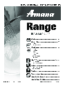 Amana Range AER5845RAW owners manual user guide