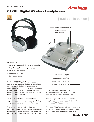 Amphony Headphones 2000 owners manual user guide