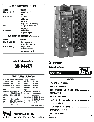 Anchor Audio DJ Equipment PB-30 owners manual user guide