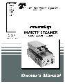 Antunes, AJ Electric Steamer VS-200aSb owners manual user guide