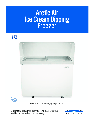 Arctic Air Freezer DC15G owners manual user guide