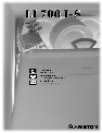 Ariston Dishwasher LI 700 I owners manual user guide