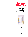 Aroma Rice Cooker arc805 owners manual user guide