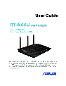 Asus Network Router RT-N66U owners manual user guide