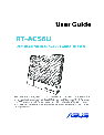 Asus Router RTAC56U owners manual user guide